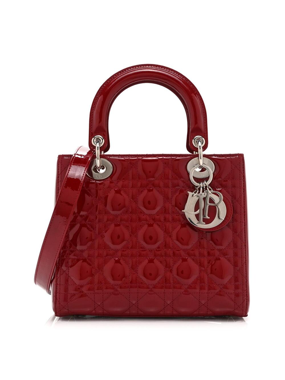 Christian Dior Patent Cannage Medium #363764C25B